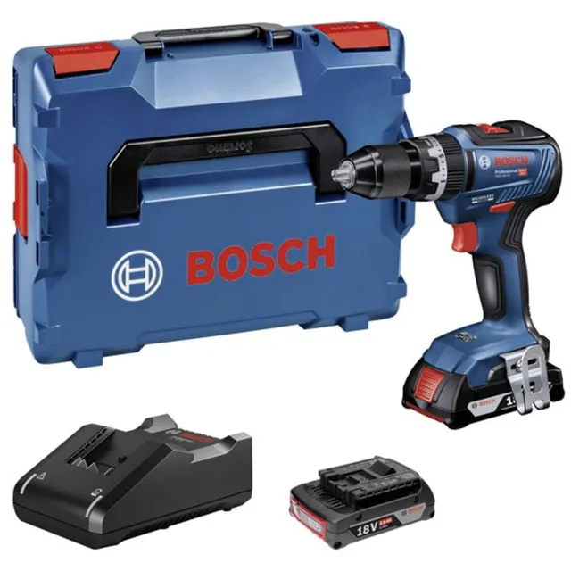 Bosch GSB 18V-55 perceuse percussion 18V 55 Nm kit 2 batteries