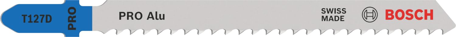 Bosch PRO Alu T127D lame scie sauteuse alu 5 pcs