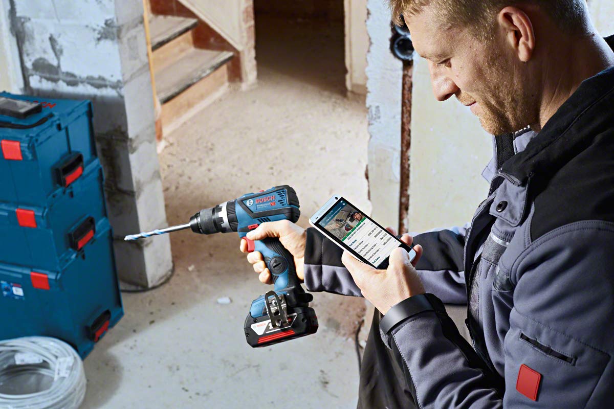 Bosch GSB 18V-60 C perceuse-visseuse percussion 18V 2x4Ah