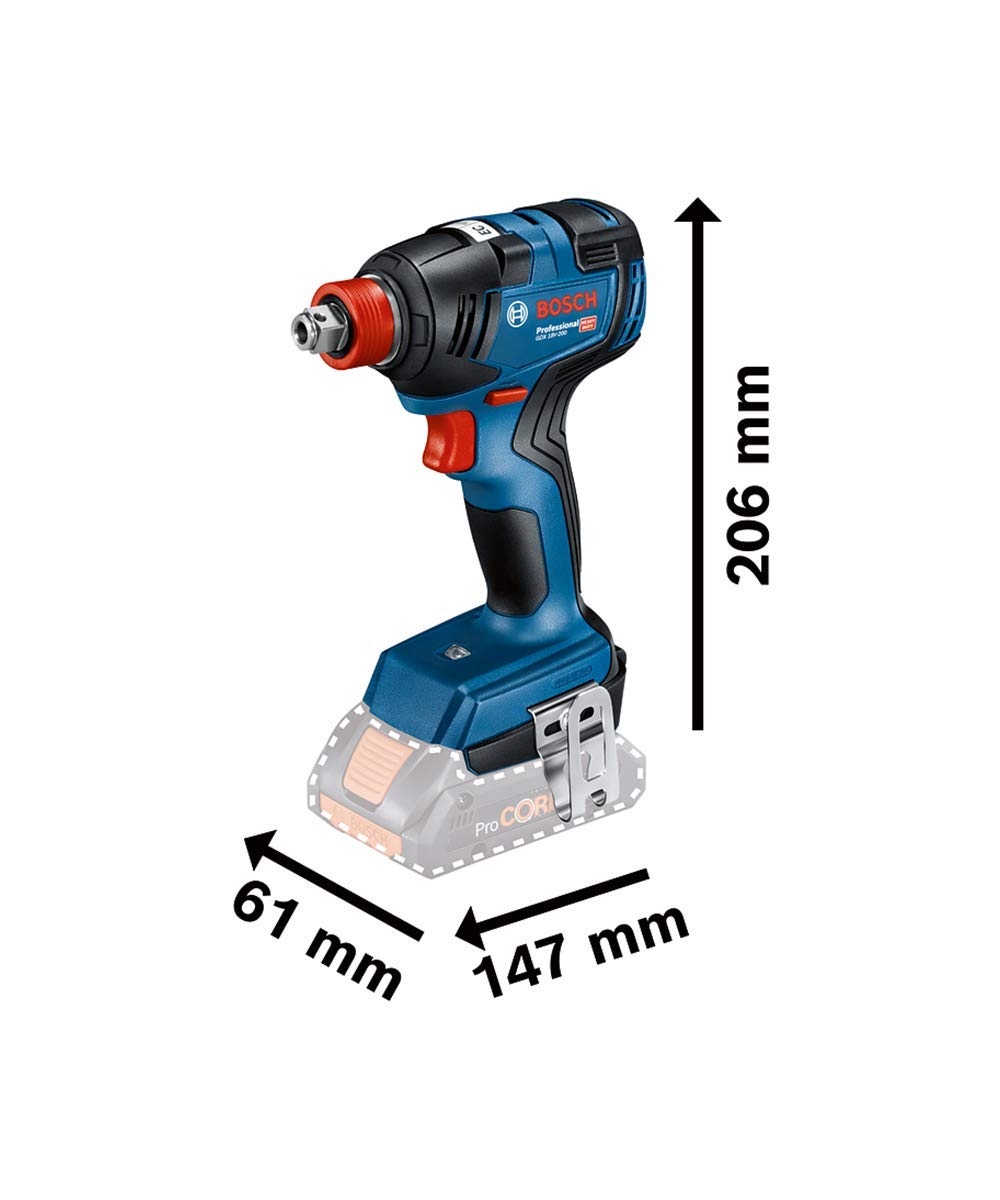 Bosch Professional 18V set GDX 18V-200 + GSB 18V-55 2x4,0Ah L-BOXX