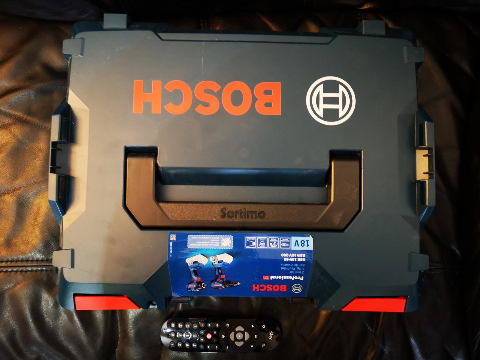 Bosch GDR 18V-200 + GSB 18V-55 coffret L-BOXX sans batterie
