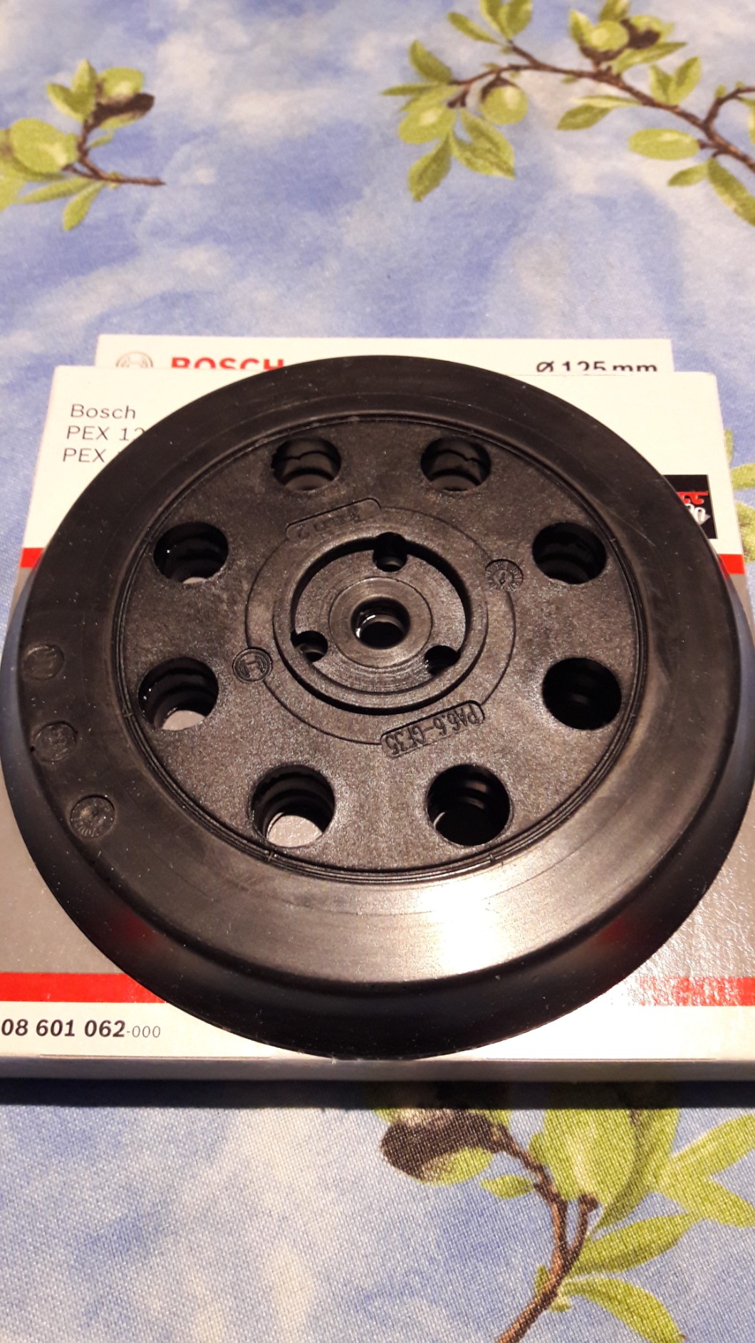 Bosch Abrasifs plateau de ponçage 125mm mi-dur