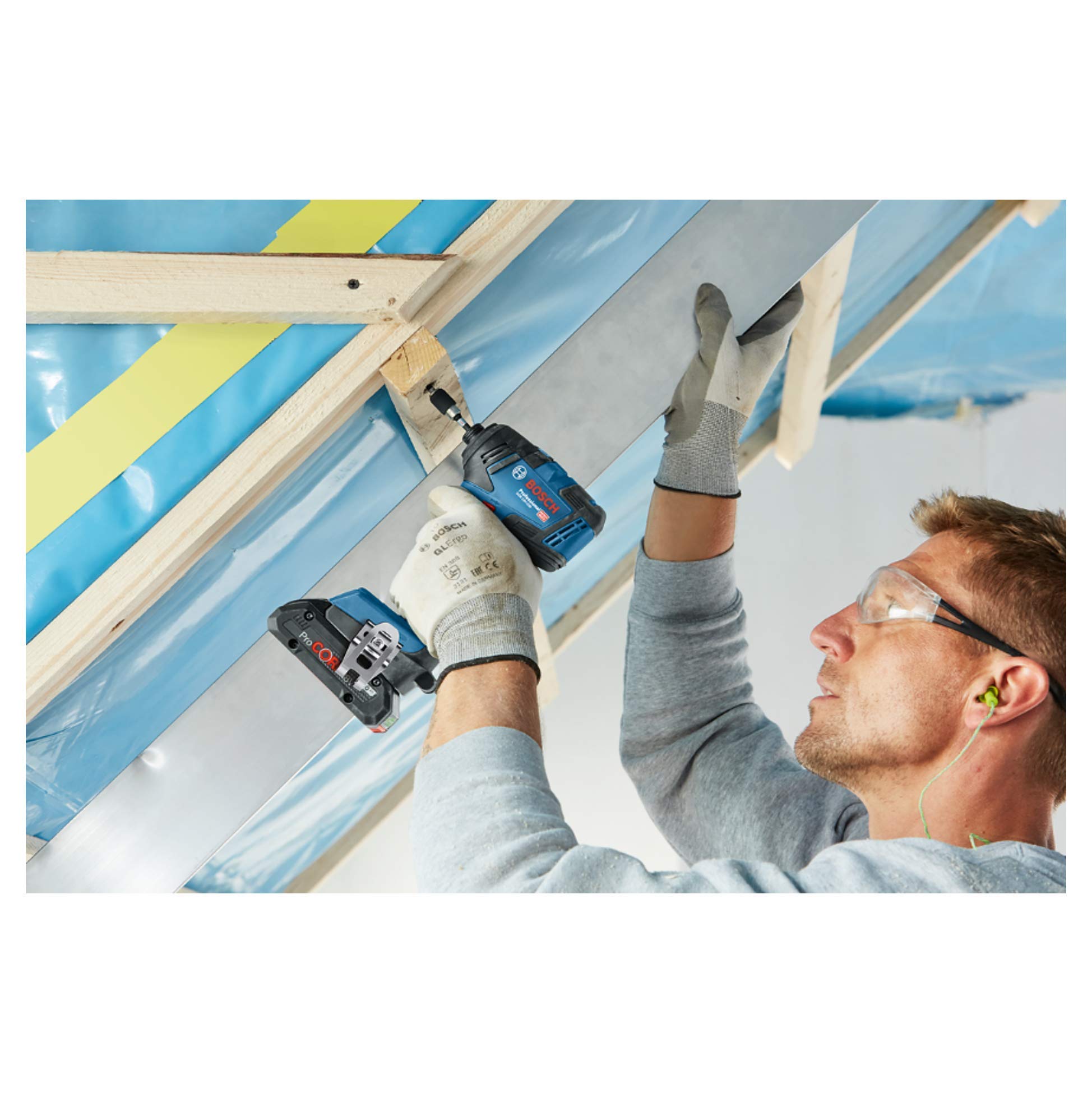 Bosch GDR 18 V-200 C visseuse à chocs 200 Nm 2x5 Ah