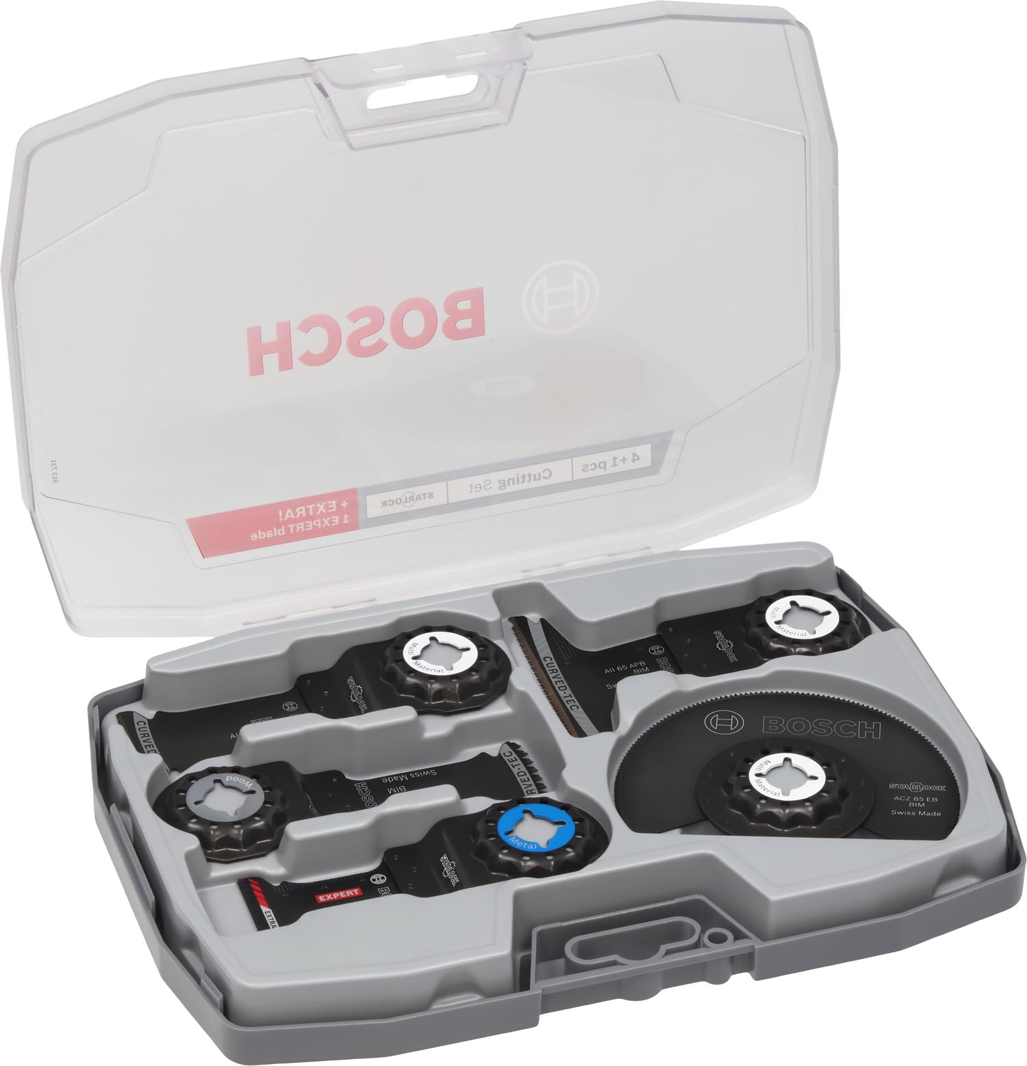 Bosch Cutting coffret lames Starlock 5 pièces inox