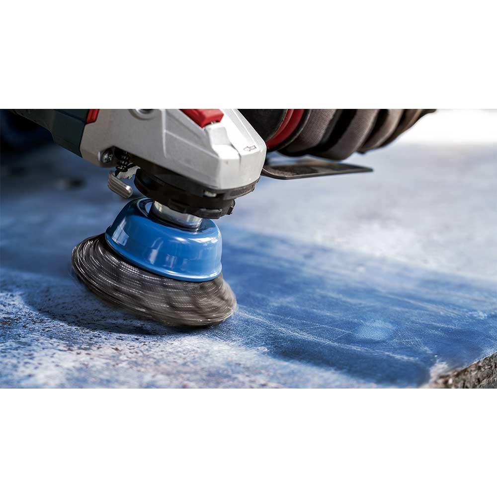 Bosch Brosse Boisseau Inox 65 mm M14 fil 0,35