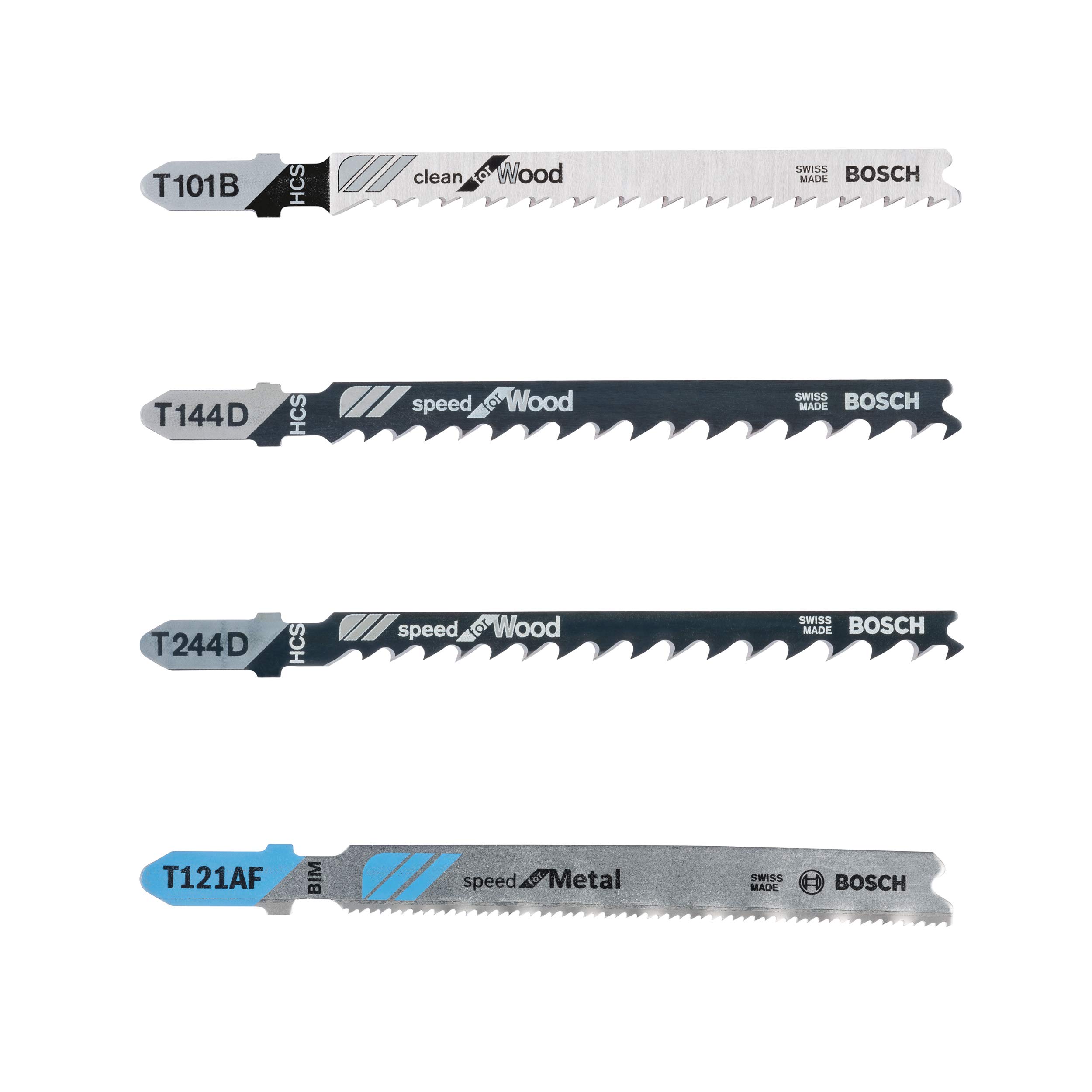 Bosch Set 15 lames scie sabre bois métal ToughBox