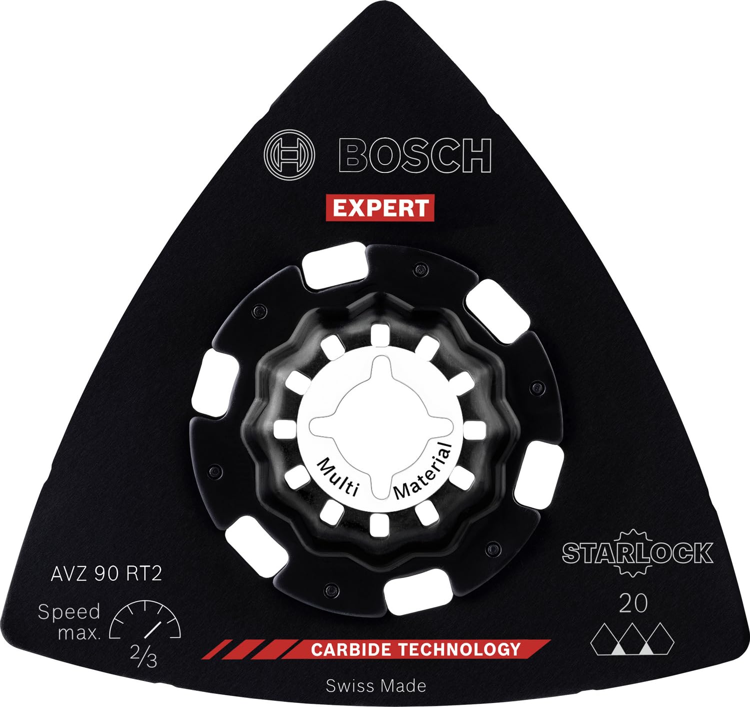 Bosch EXPERT AVZ 90 RT2 Plateau ponçage 90mm