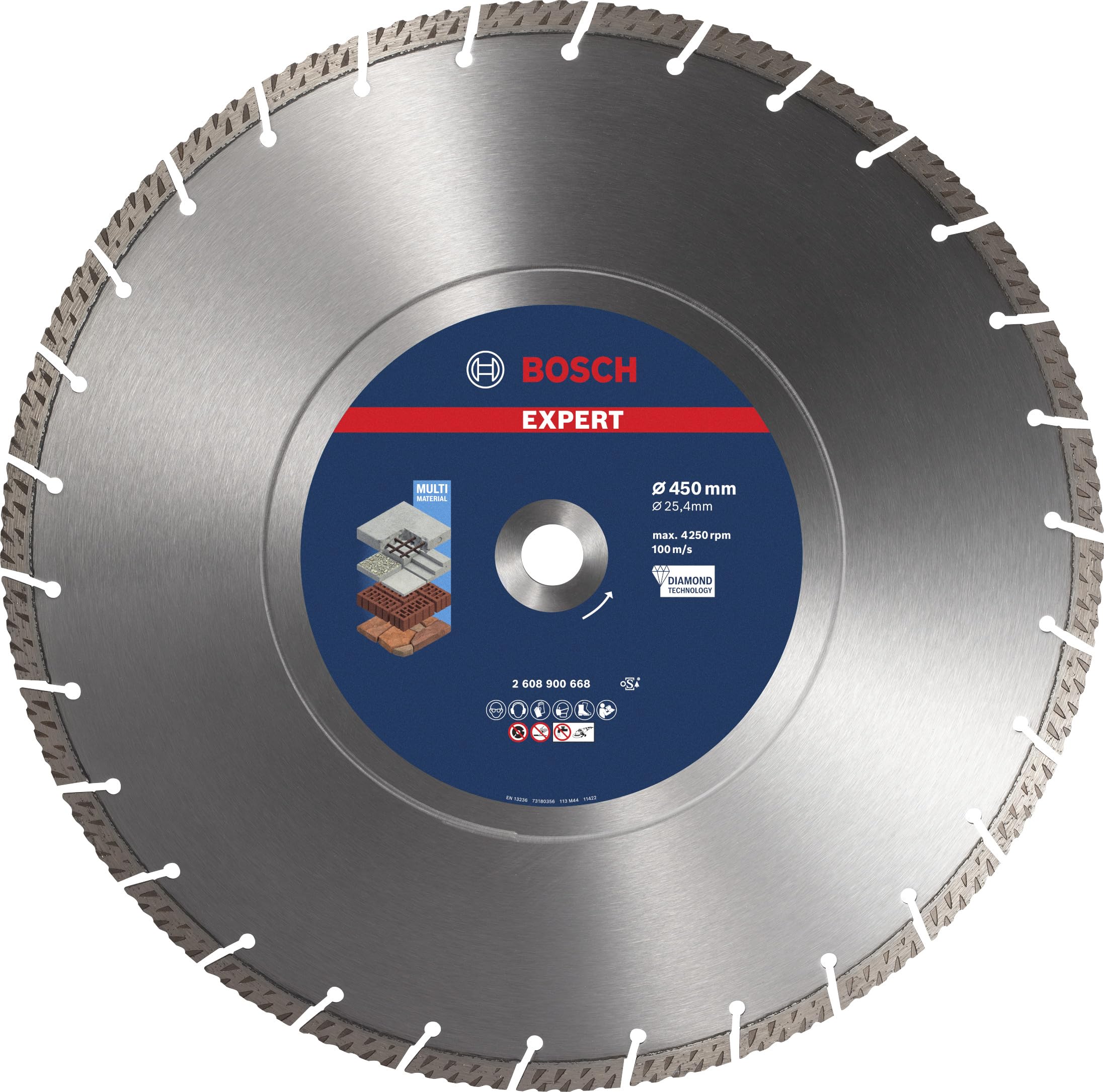 Bosch EXPERT disque diamant béton Ø350 mm Multi Material