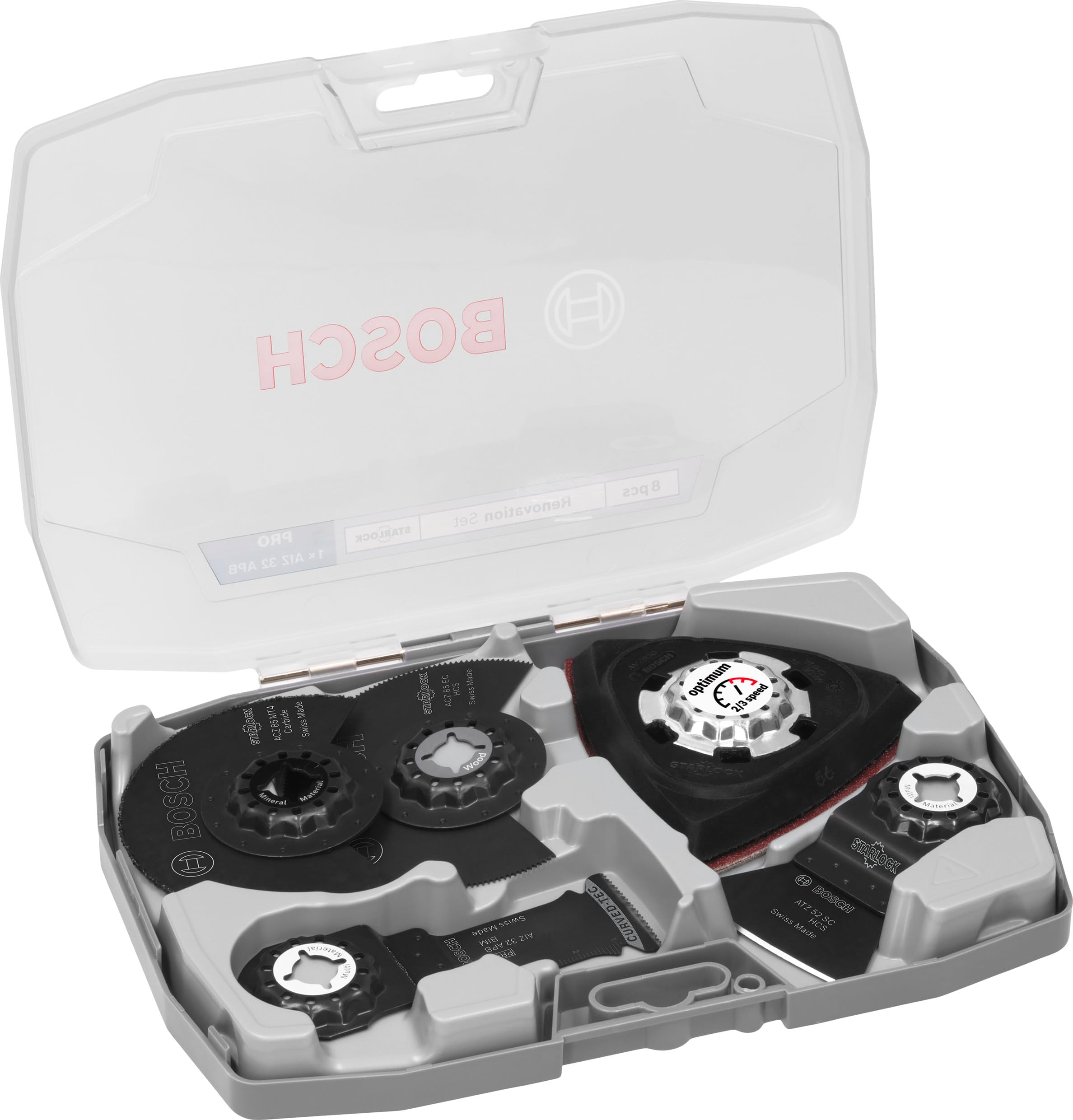 Bosch Renovation coffret lames Starlock multifonction 8 pcs