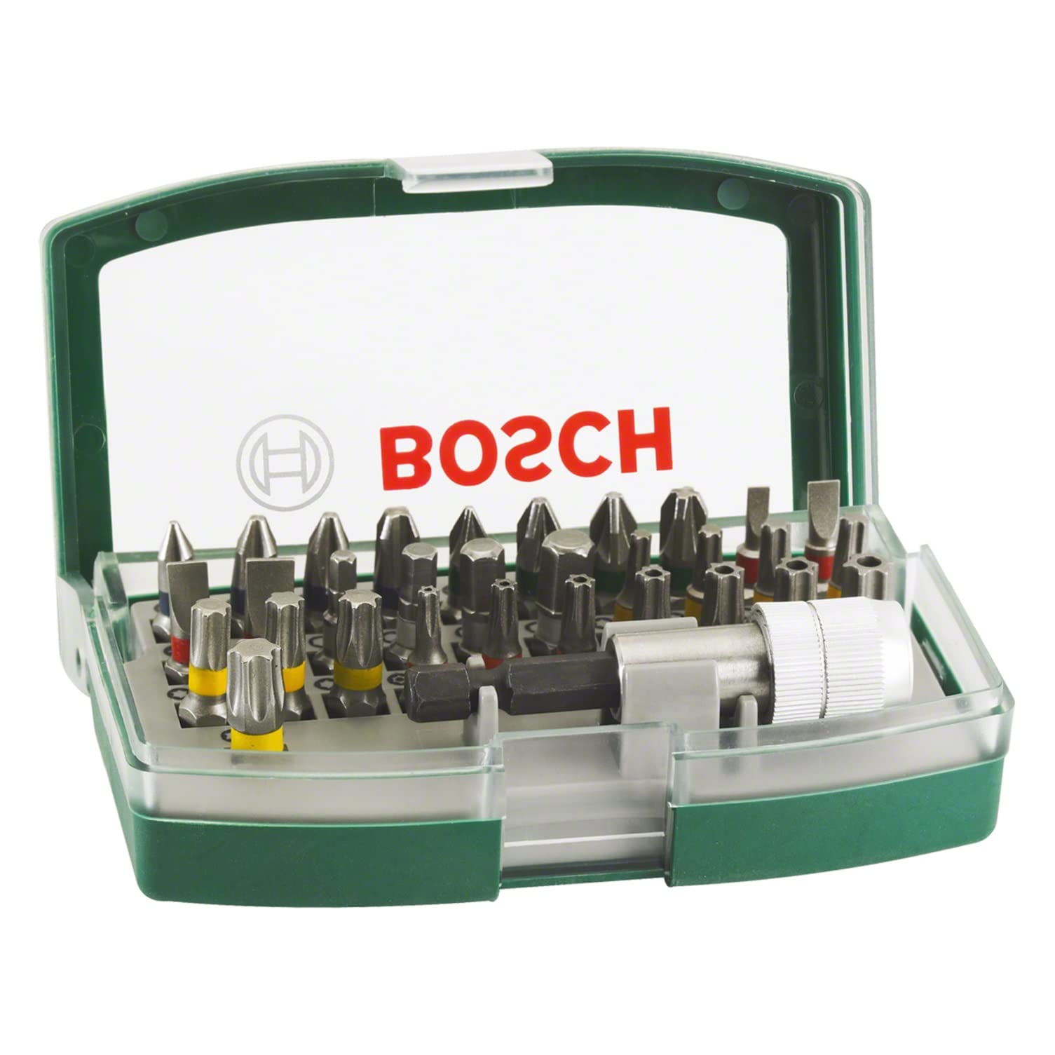 Bosch jeu embouts vissage 32 pièces code couleur tournevis