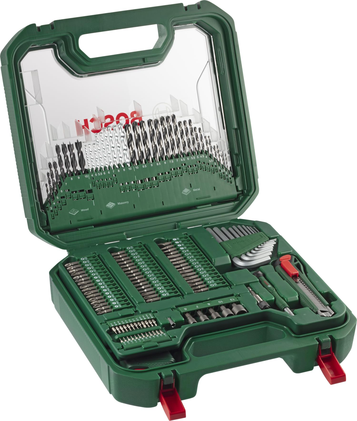Bosch Sets combinés Grand 136 pièces coffret perçage vissage