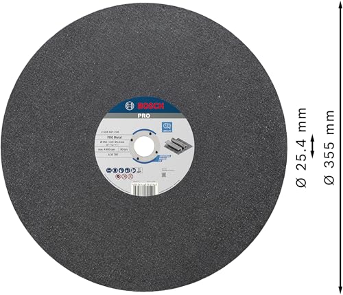 Bosch PRO Metal disque à tronçonner Ø 355 mm acier 25,4 mm