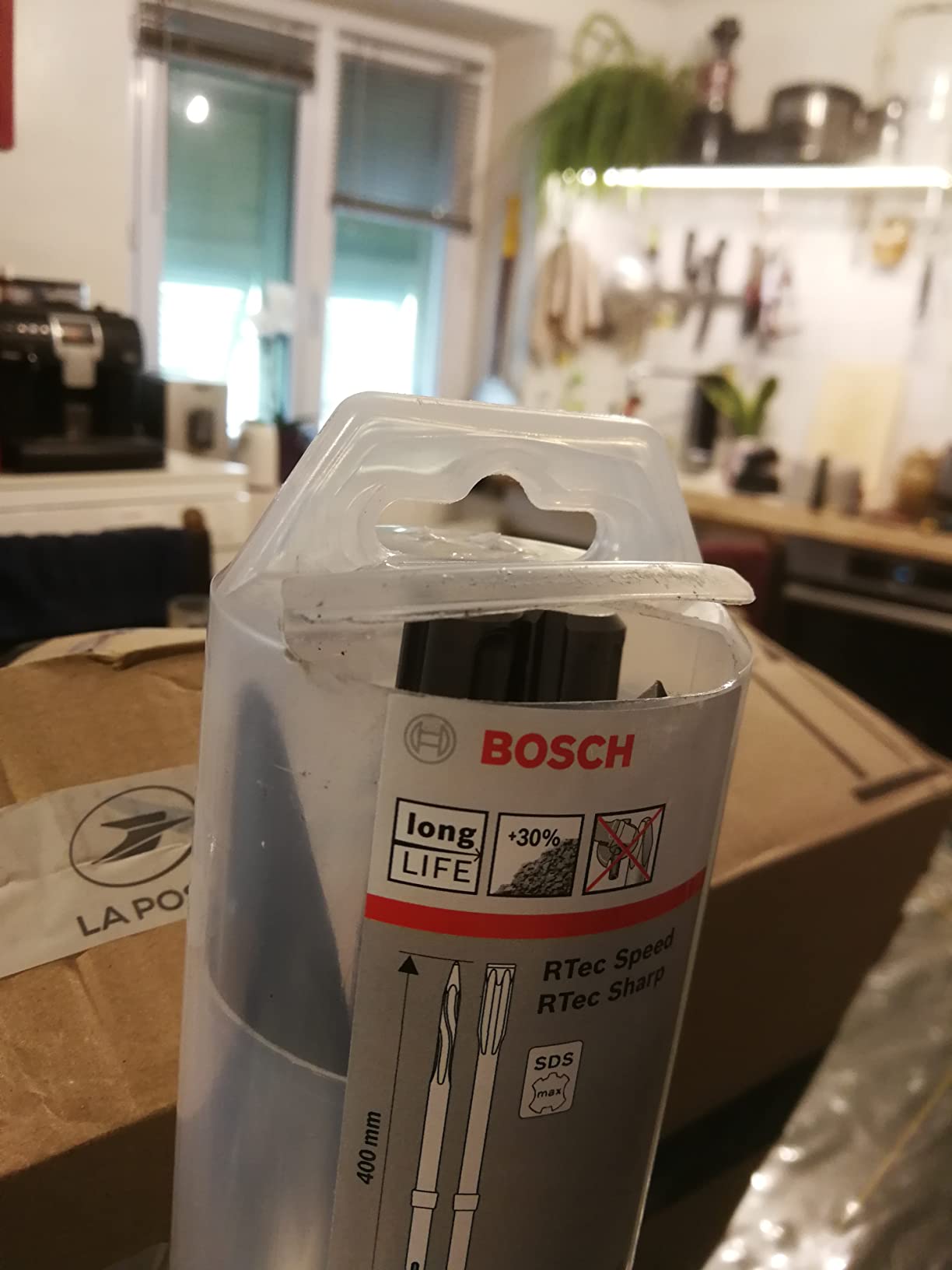 Bosch Burins PRO SDS max-5C coffret 4 pièces béton brique