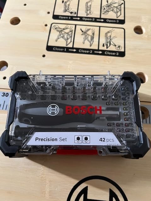 Bosch coffret embouts précision 42 pcs PH PZ Torx