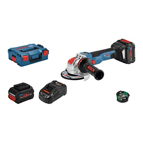 Bosch GWX 18V-10 SC meuleuse 125 mm X-Lock 2x8Ah