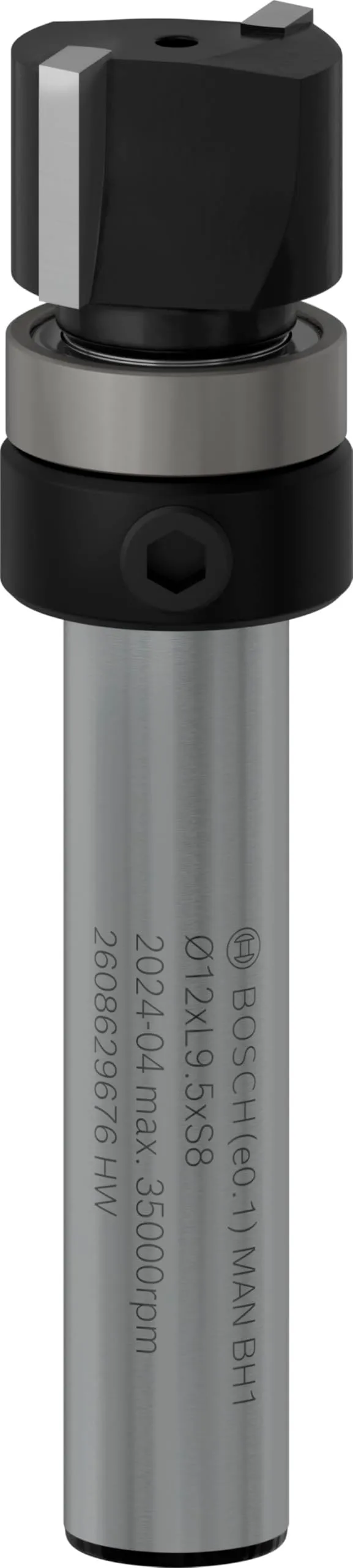 Bosch PRO fraise à araser roulement bois Ø 12,7 mm queue 8 mm