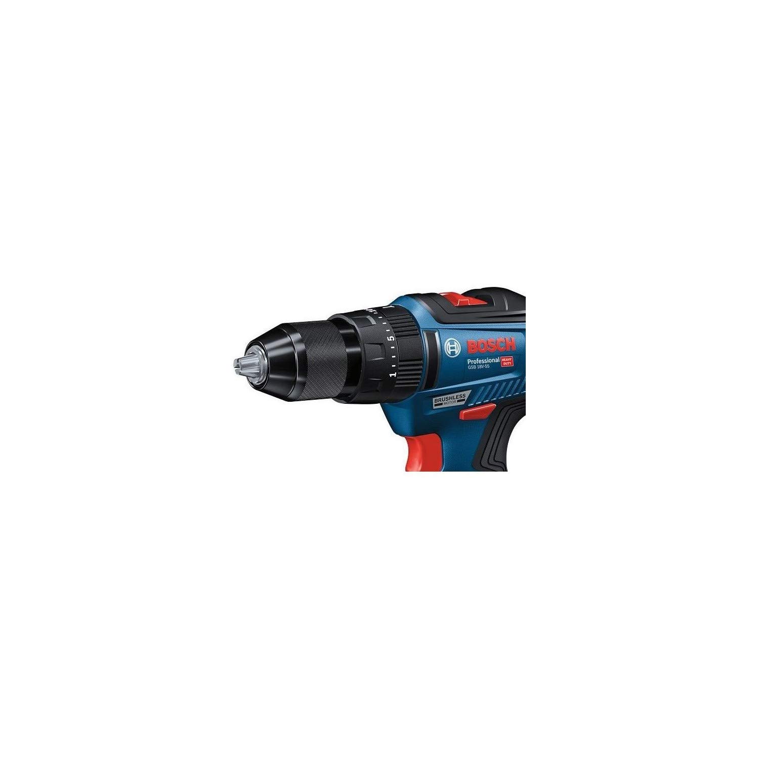 Bosch GSB 18V-55 perceuse percussion 18V 2x2Ah L-Case