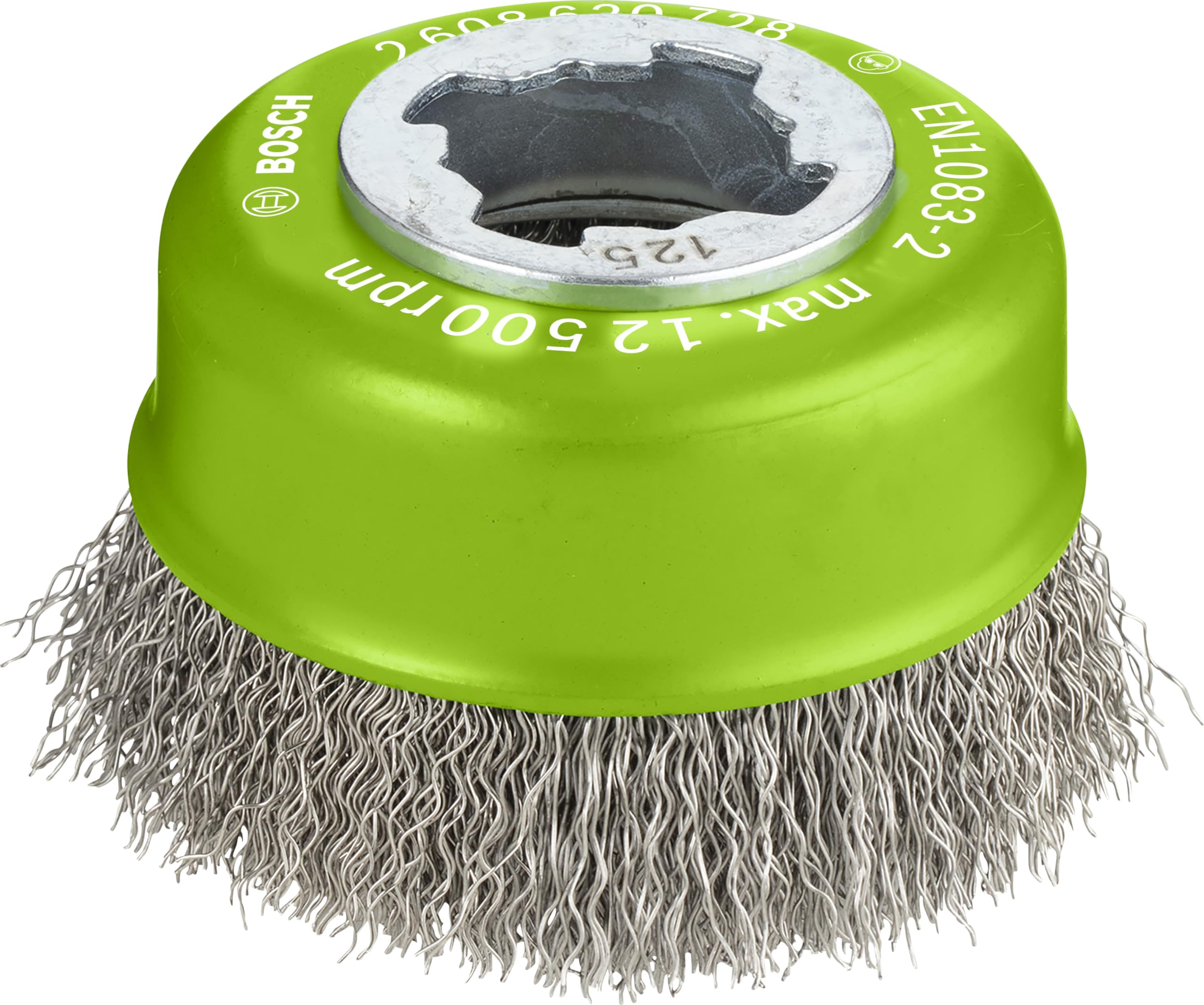 Bosch PRO Stainless Steel brosse boisseau ondulee 75 mm inox