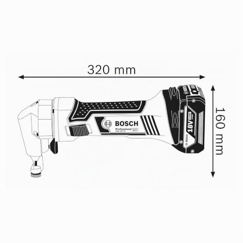 Bosch GNA 18V-16 grignoteuse metal sans fil 18V 1,6 mm