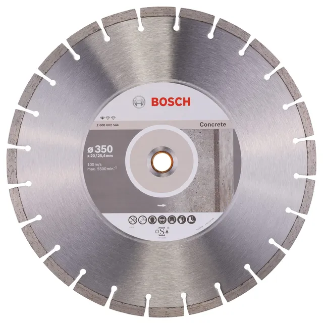 Bosch disque diamant béton 350 mm standard concrete