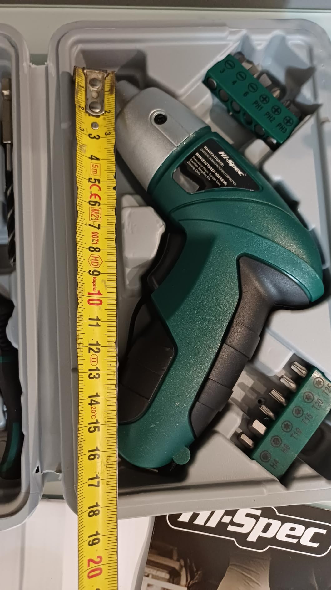 Hi-Spec Drill Drivers perceuse visseuse 8V rose mallette USB