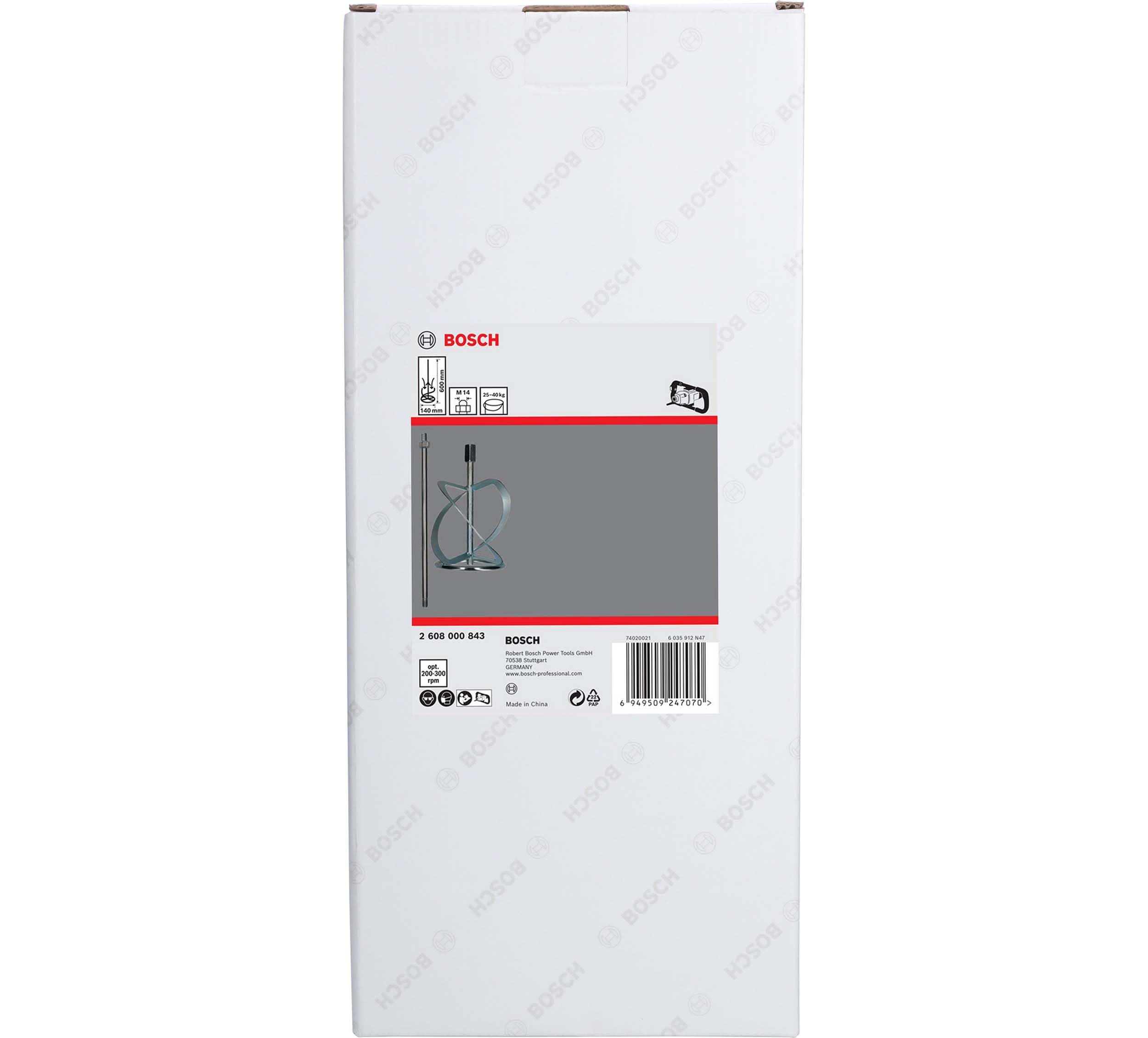 Bosch Malaxeurs Panier mélangeur M14 140 mm visqueux