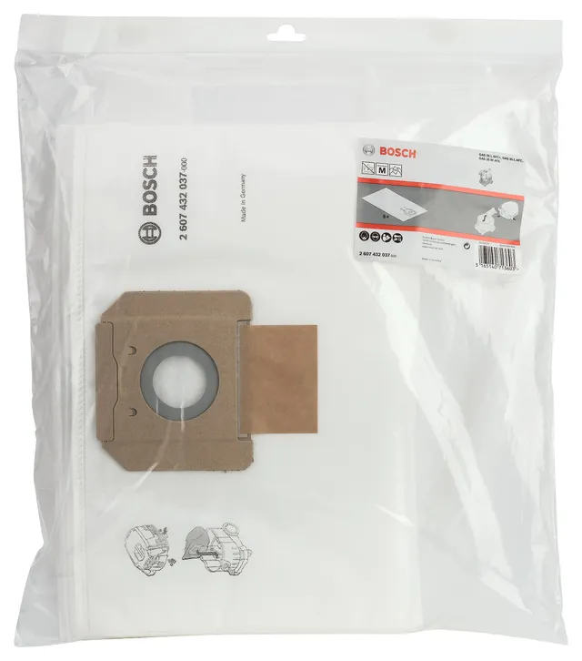 Bosch sac-filtre non-tissé GAS 35 lot 5