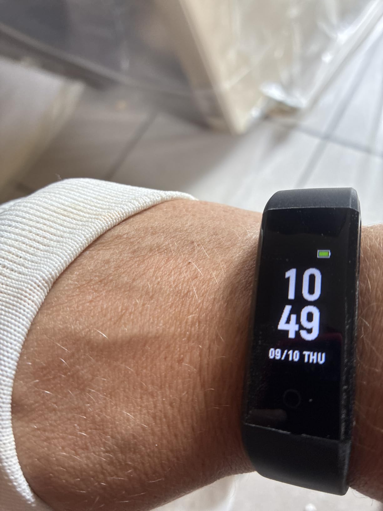 GRV montre podomètre marche rose non connectée sans Bluetooth