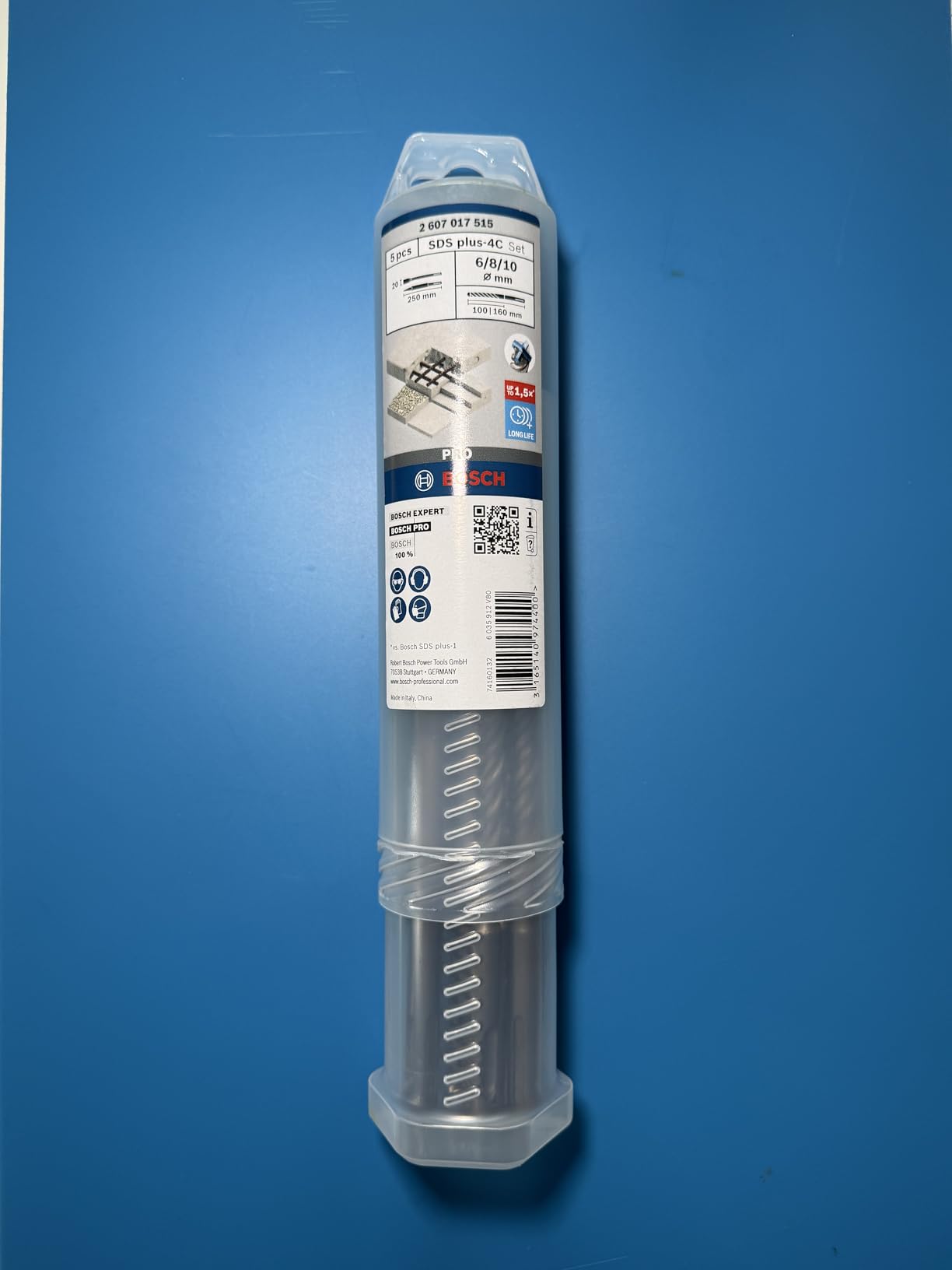 Bosch PRO Coffret 5 Forets et Burins SDS plus Béton