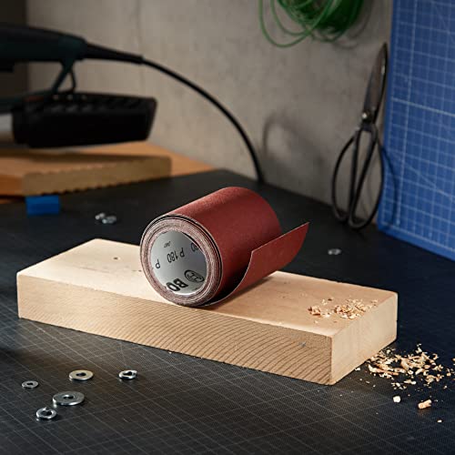 Bosch C410 Rouleau Abrasif Grain 60 93 mm x 5 m bois