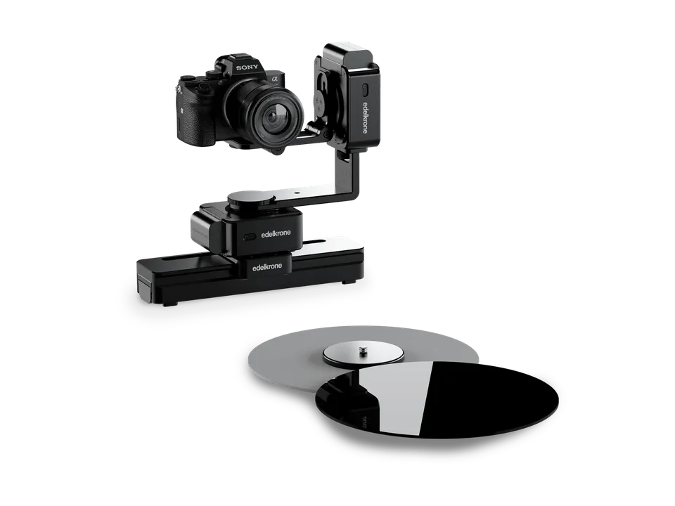 Edelkrone PackShot GO bundle vidéo produit motorisé