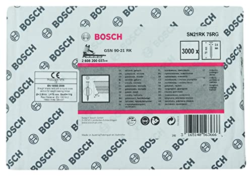 Bosch PRO SN21FH RG Clous en bande 60 mm 4000x tête pleine