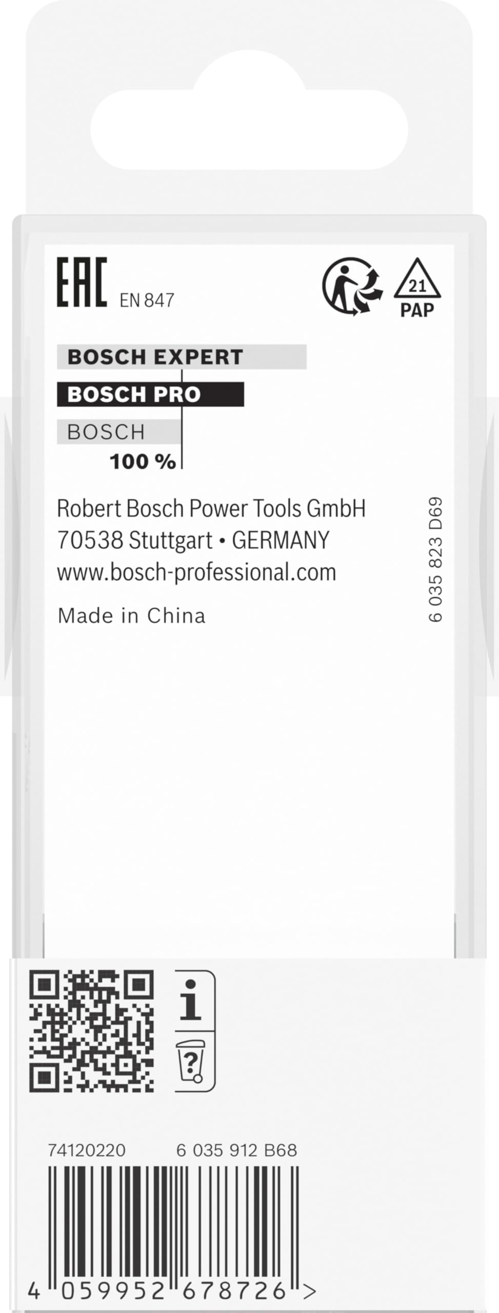 Bosch PRO Fraise à araser roulement 12,7x40mm 8mm
