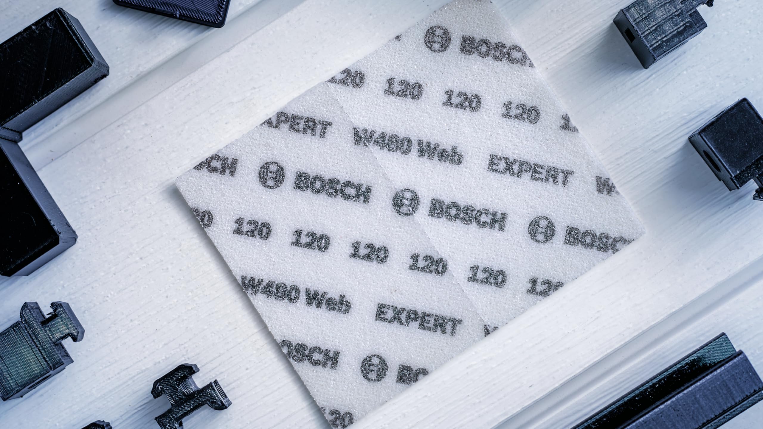 Bosch Expert W480 Web feuille abrasive 115x140 G120 lot 2