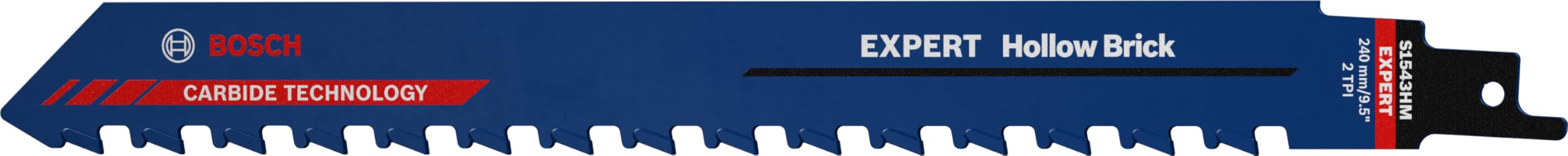 Bosch Expert Hollow Brick lame scie sabre 455 mm brique