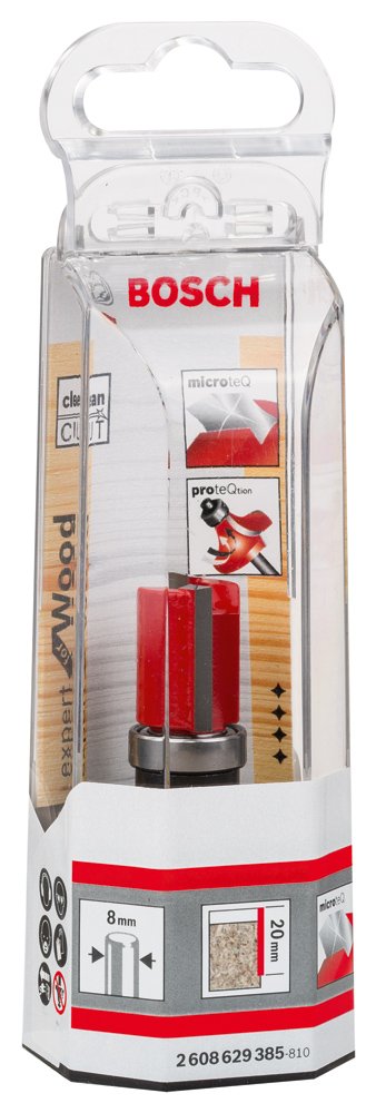 Bosch 2608629385 Fraise à araser 8 mm 16x20 mm
