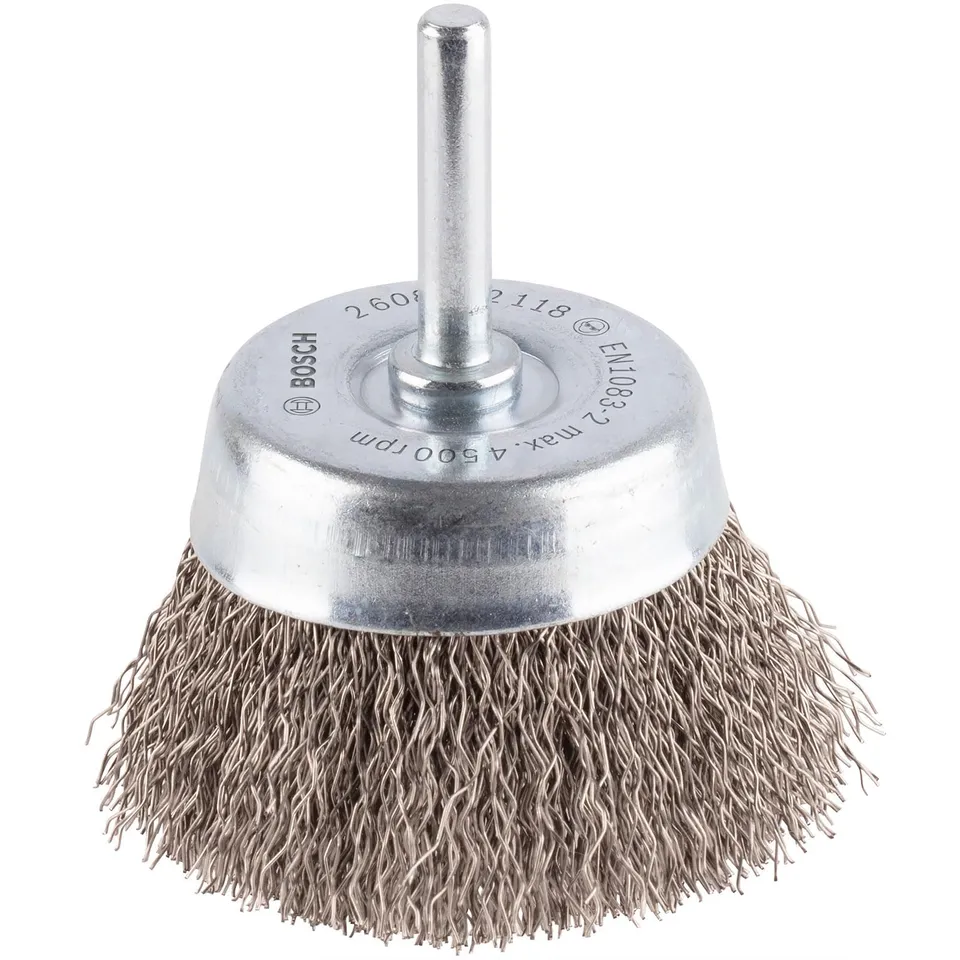Bosch brosse boisseau 60 mm inox 0,3 mm
