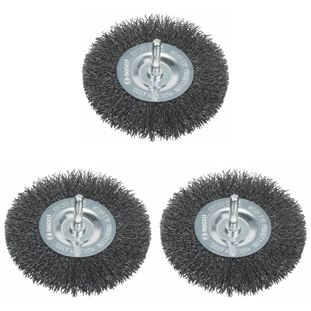 Bosch PRO Steel brosse circulaire acier 100x10 mm queue 6 mm