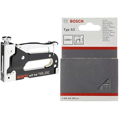 Bosch HT 14 Agrafeuse manuelle + agrafes 1000 type 53