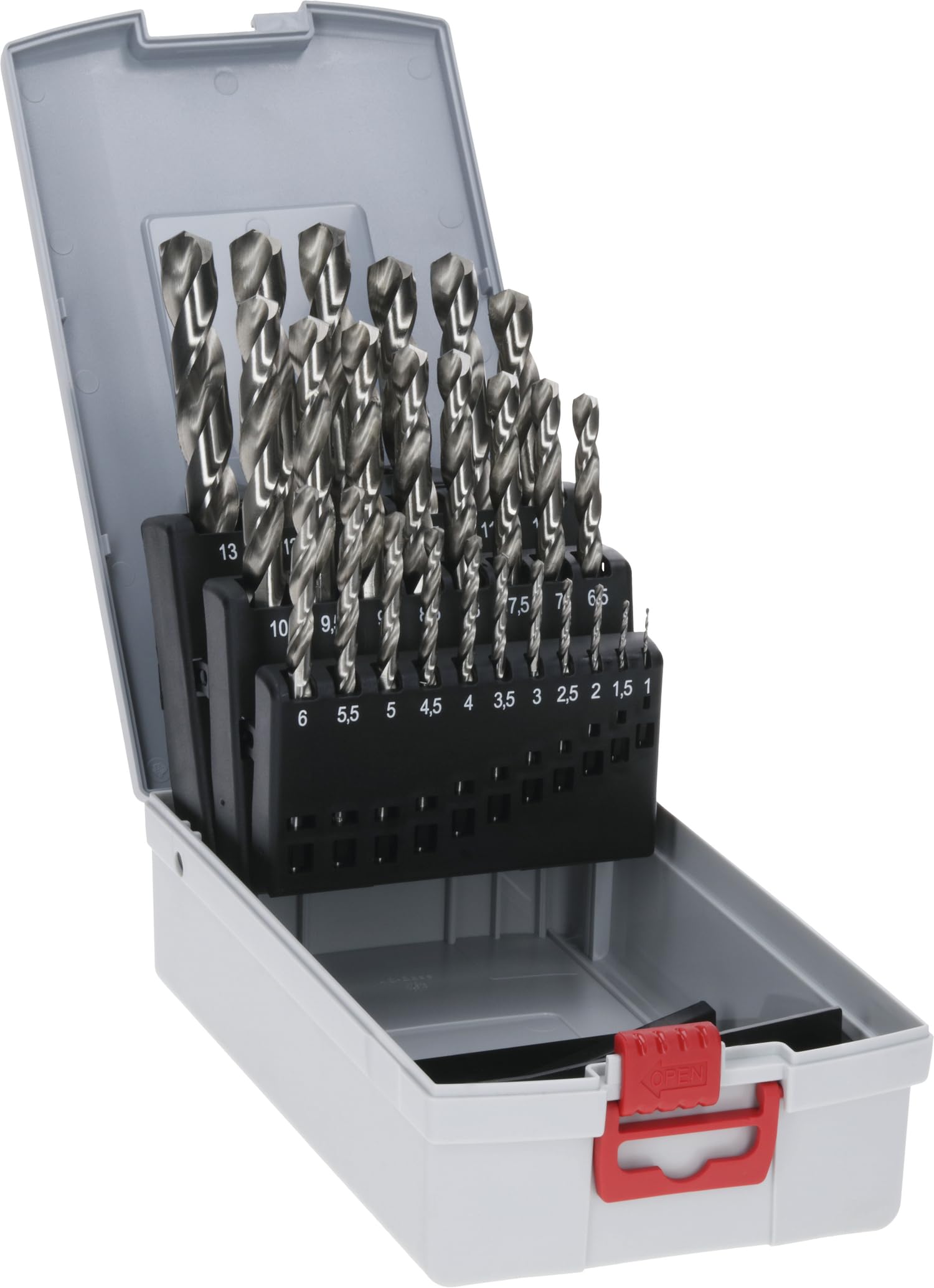 Bosch Forets coffret PRO Metal HSS-G 7 pcs acier