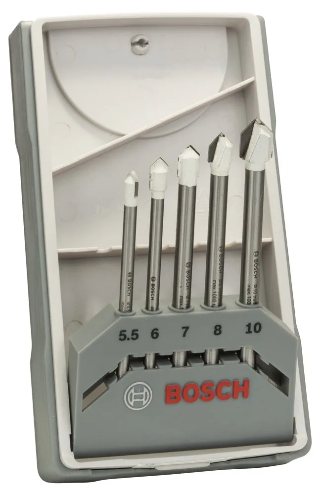 Bosch CYL-9 SoftCeramic forets carrelage 5 pcs 5,5-10 mm