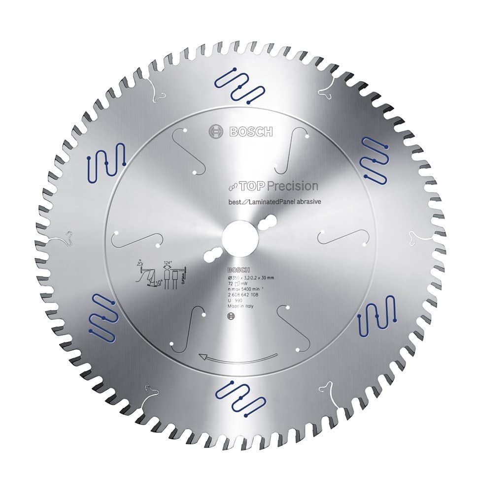 Bosch Lame scie circulaire 250x30 mm 80 dents stratifié