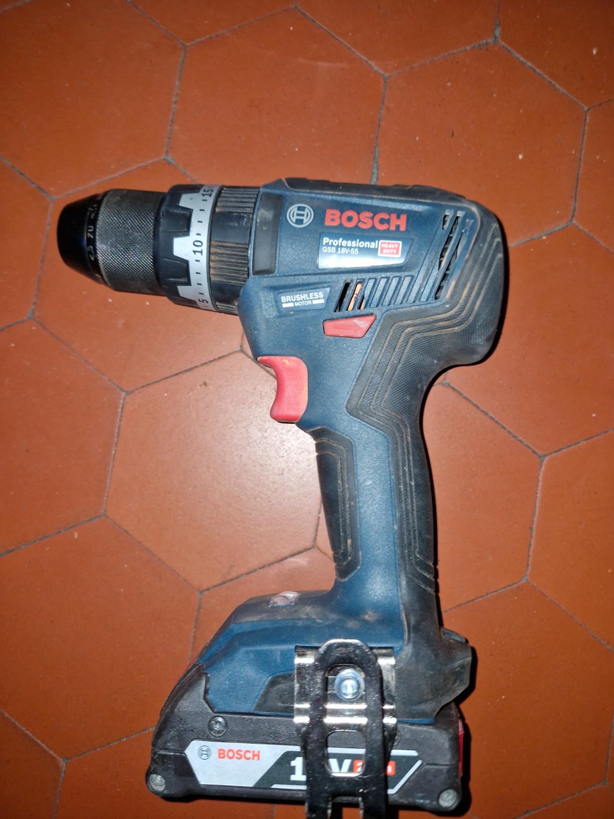 Bosch GSB 18V-55 Perceuse-visseuse Percussion 18V Carton