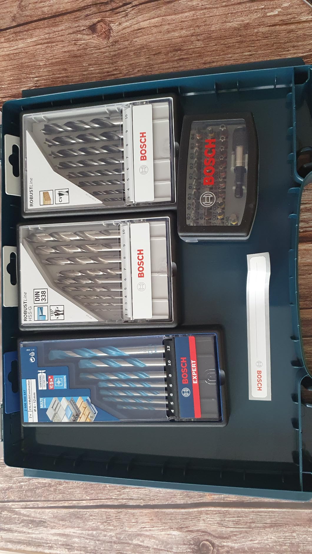 Bosch Robust CYL-9 assortiment forets + embouts L-BOXX