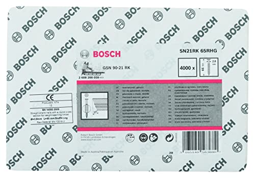 Bosch PRO SN21FH RG Clous Bande 75 mm Boîte 3000 Bois