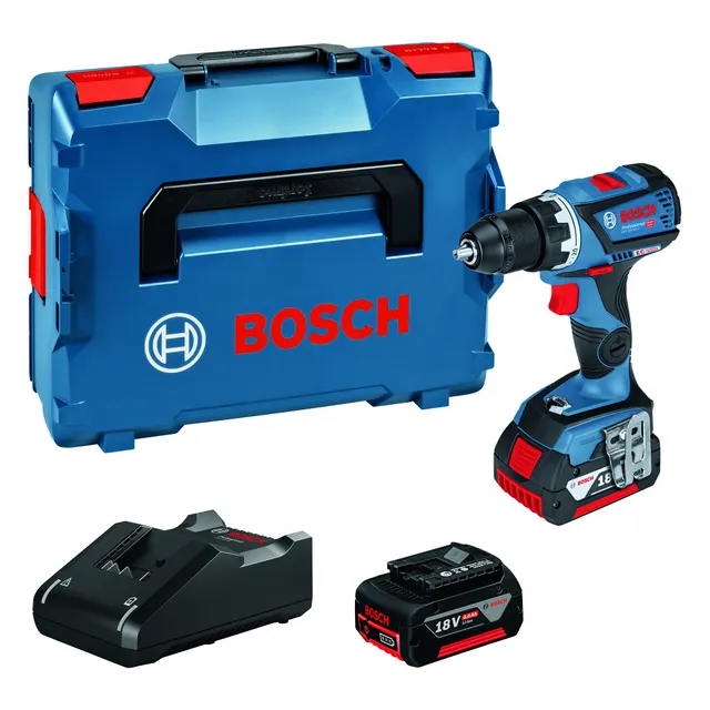 Bosch GSR 18V-60 C perceuse-visseuse 18V 2x4Ah