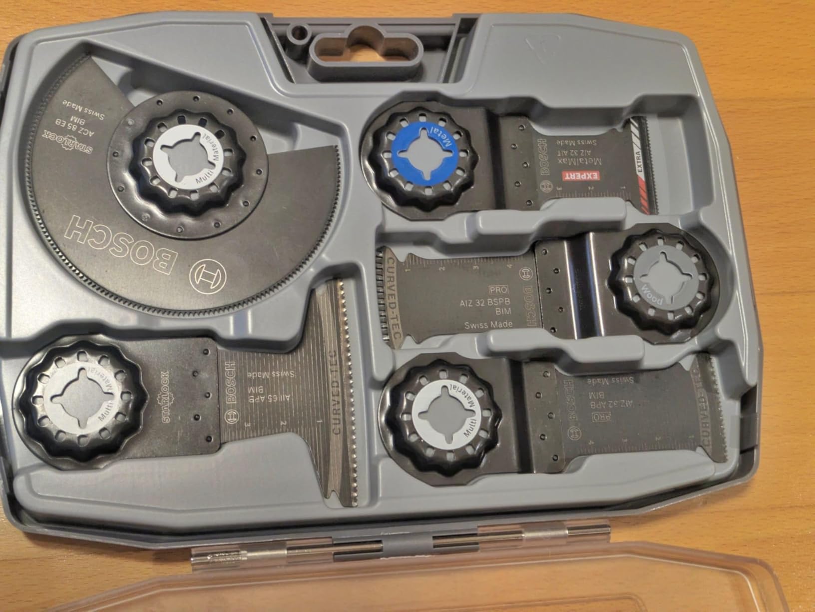Bosch Cutting coffret lames Starlock 5 pièces inox
