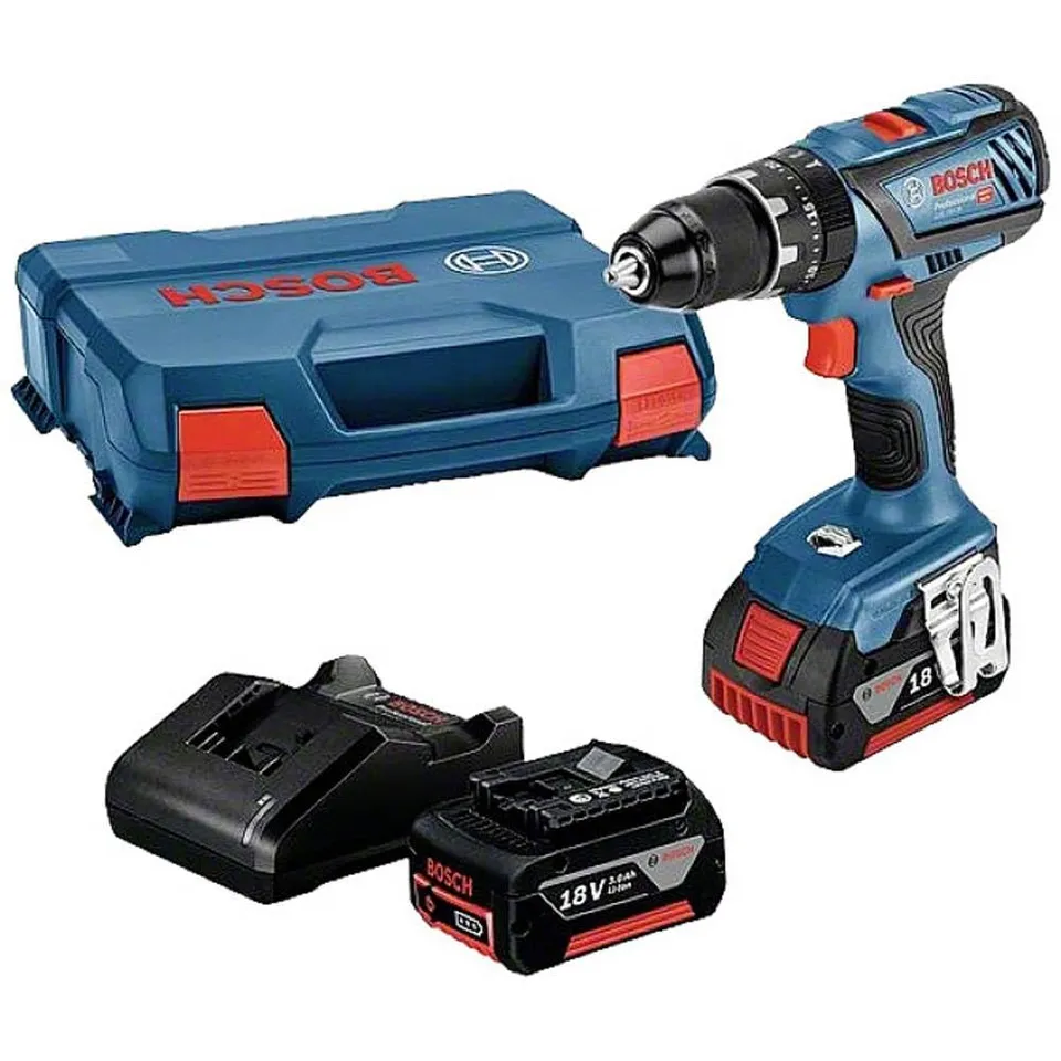 Bosch GSB 18V-28 perceuse percussion 18V 2x3,0Ah L-Case