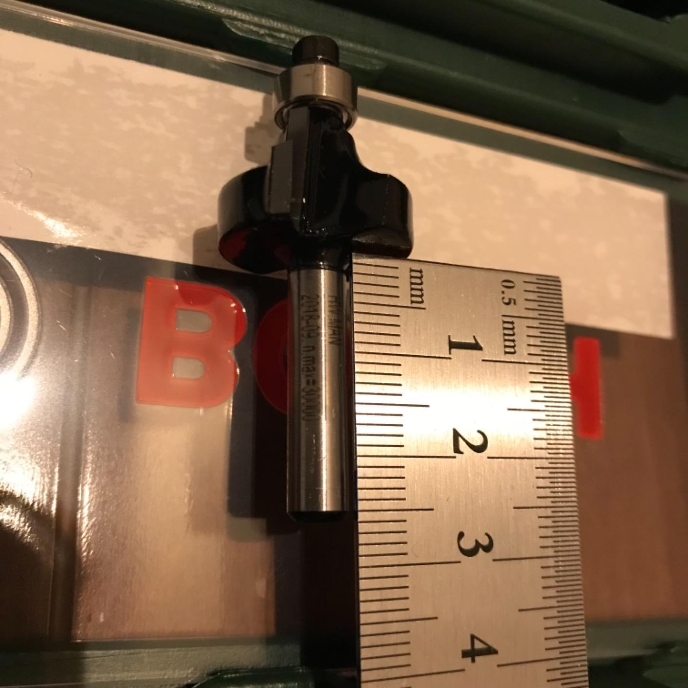 Bosch coffret 6 fraises carbure bois queue 6 mm défonceuse