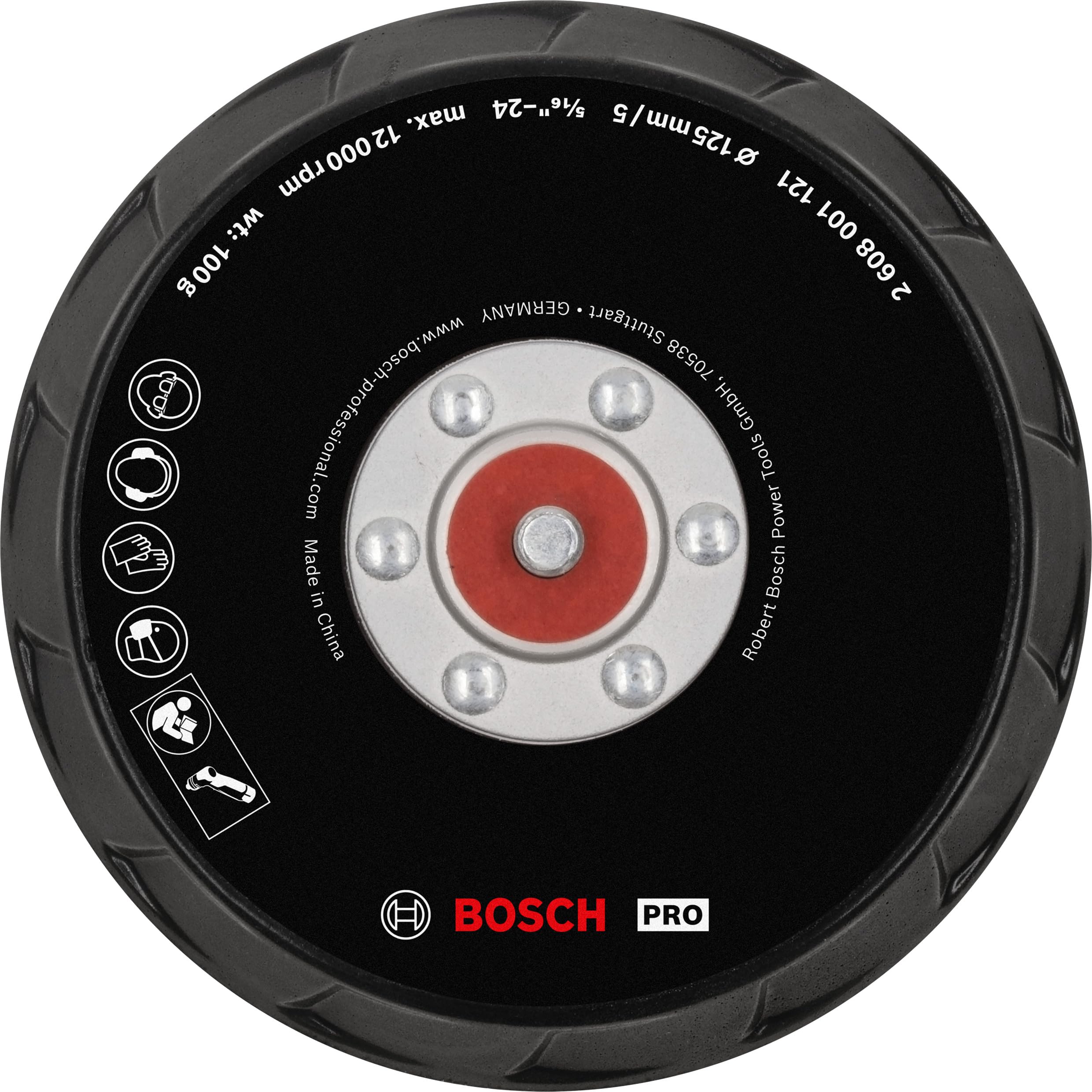 Bosch Pro plateau ponçage 125 mm GPX 12V-125